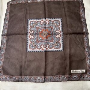 Vintage Christian Dior Silk Scarf